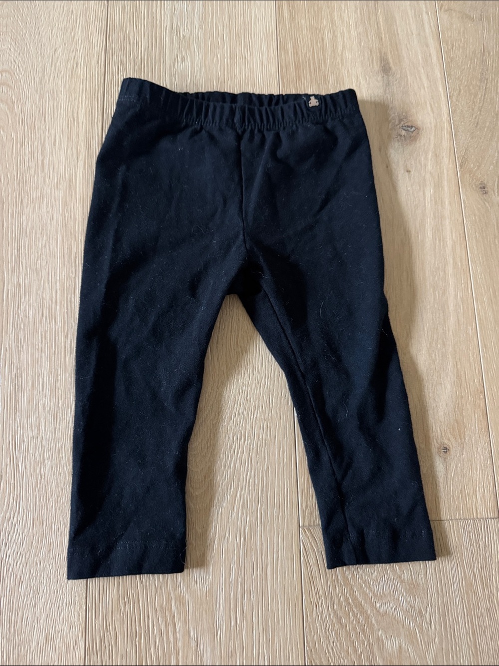 Baby GAP Black Girls' Stretch Leggings